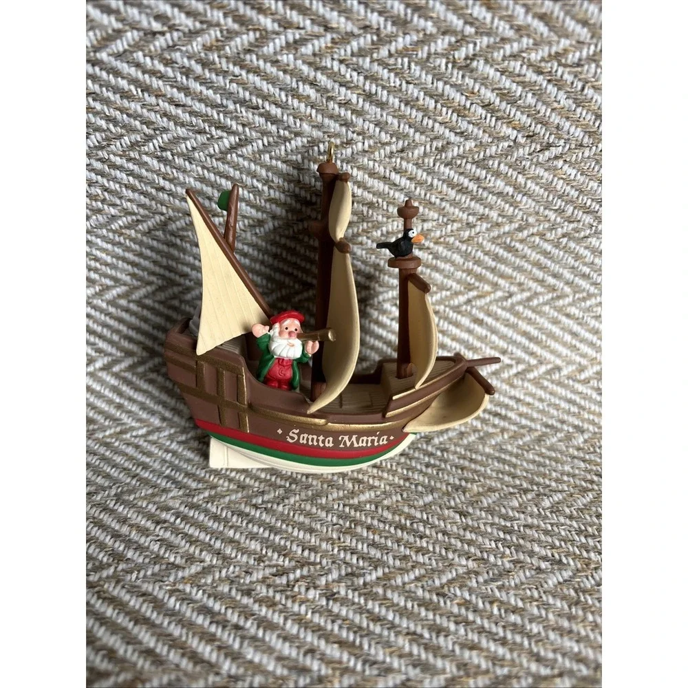 Hallmark Keepsake Santa Maria Ornament 1992 Collectors Club Ornament
